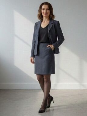 Vintage Gap Premium Skirt Suit Set Size 4